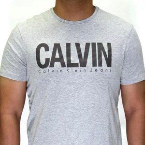 Calvin Klein Men's Monogram Logo Graphic T-shirt S